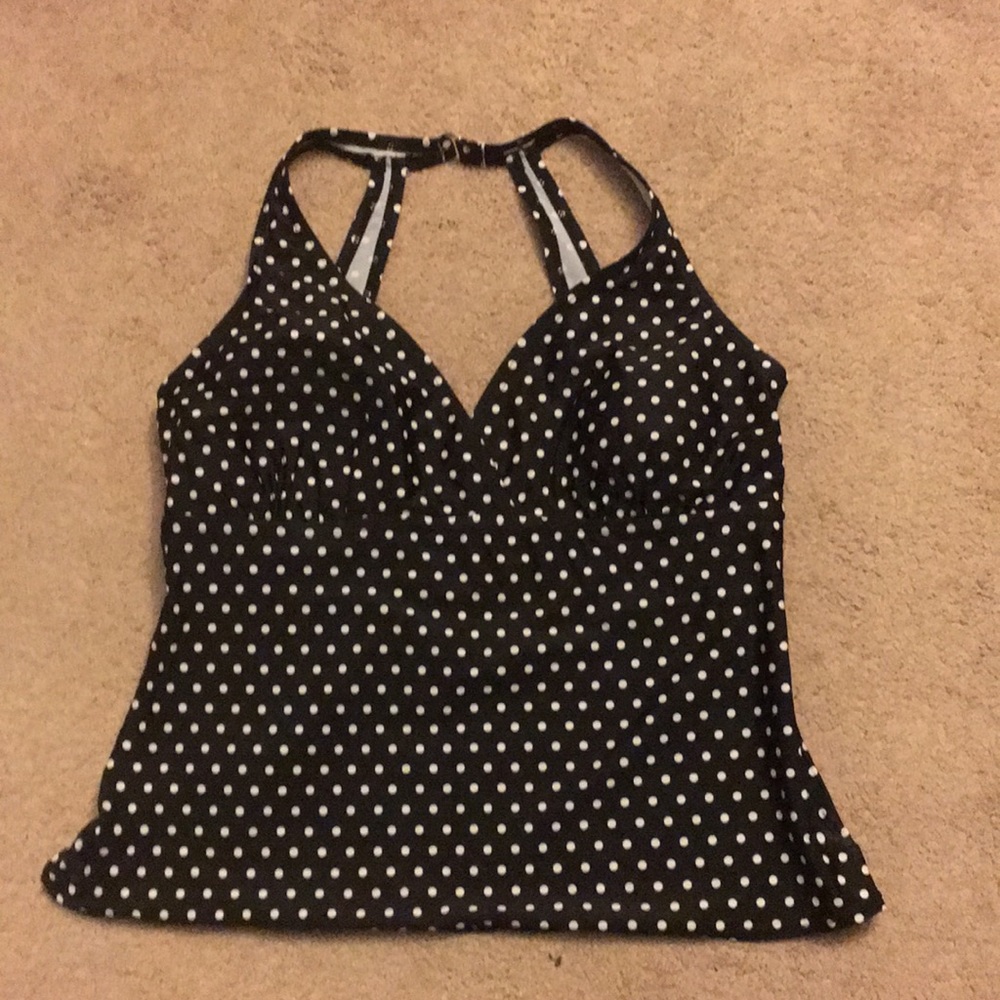 Polka Dot Bathing Suit Top
